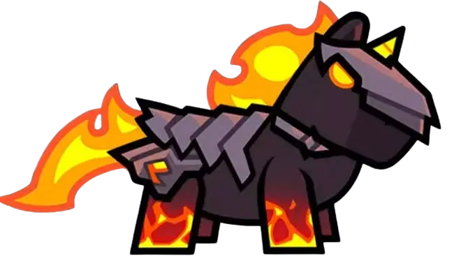 Zombie horse