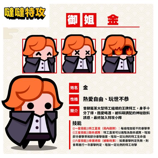 【噠噠特攻】角色介紹(更新至4.5.0) - 第83張圖 【噠噠特攻】角色介紹(更新至12.2版本)