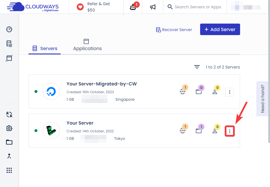 Cloudways建議網站遷移至DigitalOcean之心得分享 - 第10張圖 Cloudways建議網站遷移至DigitalOcean之心得分享