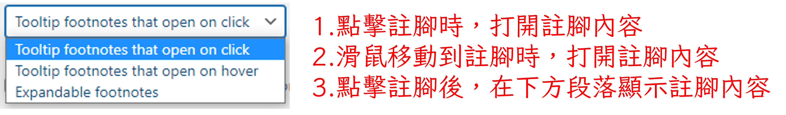 Modern Footnotes:增加註腳以提高文章可信度的WordPress外掛程式 - 第5張圖 Modern Footnotes:增加註腳以提高文章可信度的WordPress外掛程式