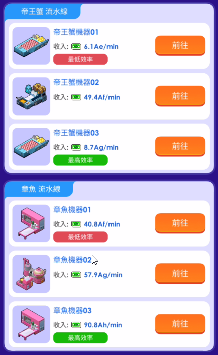 海鮮工廠大亨(Idle Seafood Inc)遊戲攻略 - 第3張圖 海鮮工廠大亨(Idle Seafood Inc)遊戲攻略