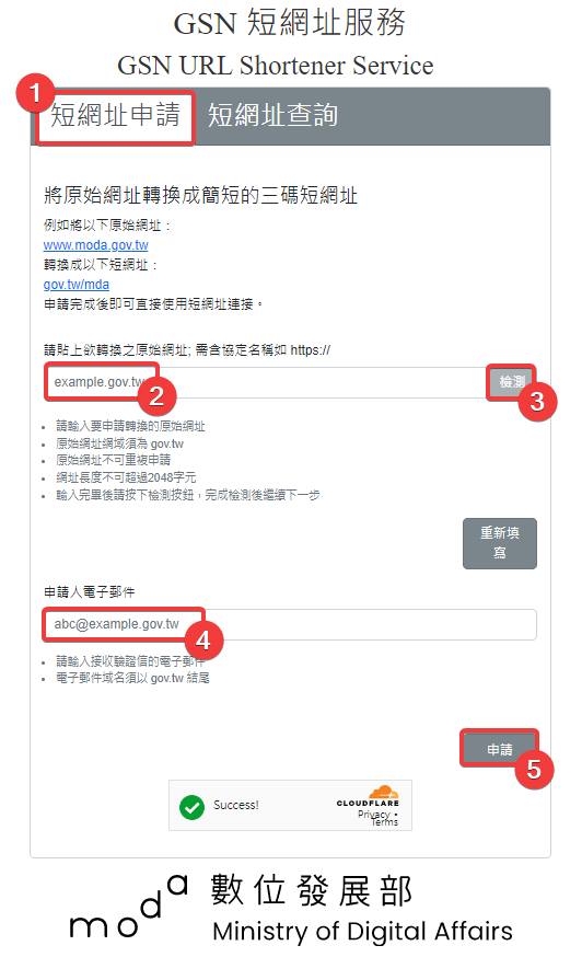 數位部建置政府短網址服務 - 第2張圖 數位部建置政府短網址服務