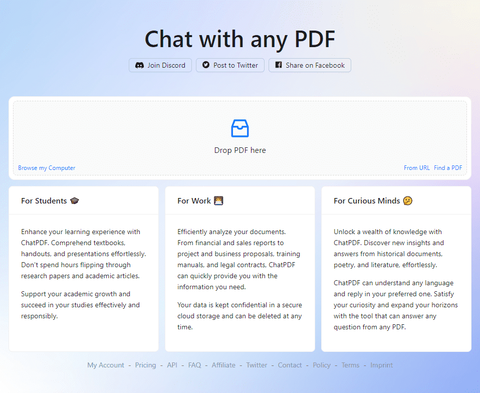 如何突破免費版ChatPDF頁數或檔案的限制 - 第2張圖 如何突破免費版ChatPDF頁數或檔案的限制