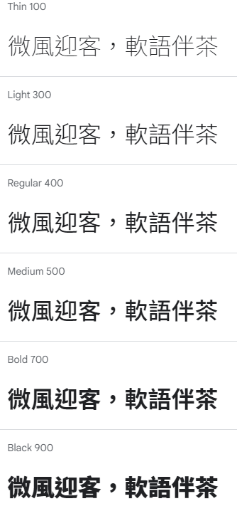 {免費中文字體下載}【思源黑體】取代微軟正黑體的最佳選擇 - 第2張圖 {免費中文字體下載}【思源黑體】取代微軟正黑體的最佳選擇