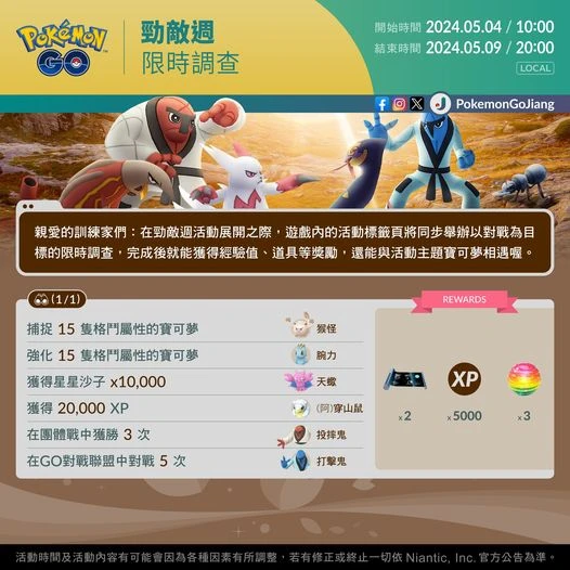 勁敵週